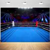 10x6.5ft Boxing Ring Backdrop Stadium Boxing Arena Photography Background for Man Boys Birthday Party Banner Sports Decoration Portraits Supplies Photo Booth Props view 1