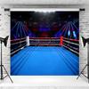 10x6.5ft Boxing Ring Backdrop Stadium Boxing Arena Photography Background for Man Boys Birthday Party Banner Sports Decoration Portraits Supplies Photo Booth Props view 3