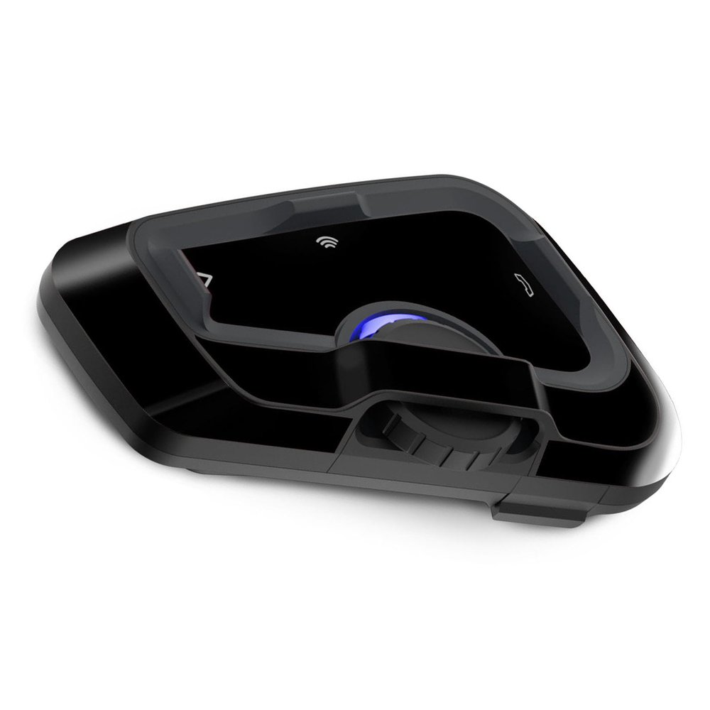 MC MOTOPARTS Headsets Protective Cover Decal Sticker 2 pcs Black Compatible with Cardo Freecom 4X 2X