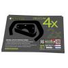 MC MOTOPARTS Headsets Protective Cover Decal Sticker 2 pcs Black Compatible with Cardo Freecom 4X 2X view 4