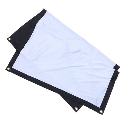 WOFASHPURET Foldable Projector Screen Anti-Crease Outdoor Indoor Movie Screen with Durable Polyester Material Easy to Install for Home Theater Classroom Camping