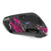 MC MOTOPARTS Headsets Protective Cover Decal Sticker 2 pcs Pink Burst Compatible with Cardo Freecom 4X 2X view 3