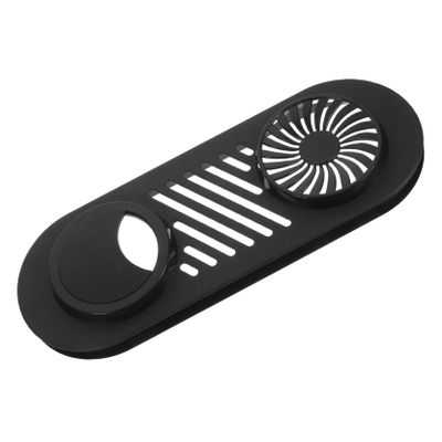 jojofuny Shoe Cabinet Air Vent Grille Durable Ventilation Cover for Computer Hosts Easy Installation Versatile Use Furniture and Electronics Black Color