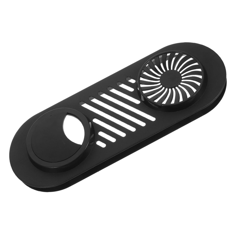jojofuny Shoe Cabinet Air Vent Grille Durable Ventilation Cover for Computer Hosts Easy Installation Versatile Use Furniture and Electronics Black Color