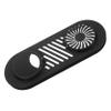 jojofuny Shoe Cabinet Air Vent Grille Durable Ventilation Cover for Computer Hosts Easy Installation Versatile Use Furniture and Electronics Black Color view 1