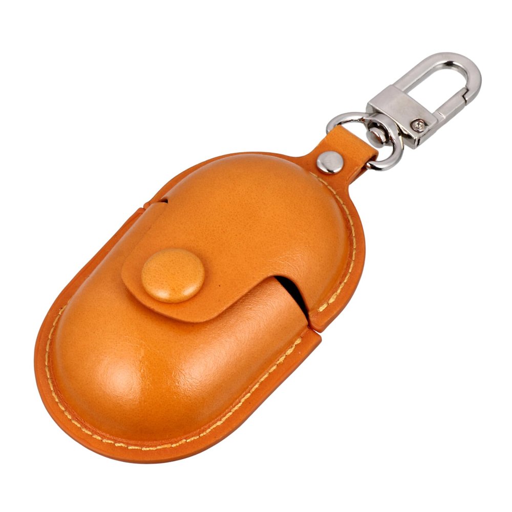 DOITOOL Leather Headphone Case for Buds Earbuds Box Cover Lightweight and Portable Hook