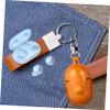 DOITOOL Leather Headphone Case for Buds Earbuds Box Cover Lightweight and Portable Hook view 2