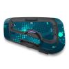 MC MOTOPARTS Headsets Protective Cover Decal Sticker 2 pcs Blue Dot Grid Compatible with Cardo Freecom 4X 2X view 2
