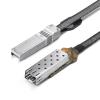 10Gtek 25G SFP28 to SFP28 Extender Cage with EEPROM on Cage Side, 3M Flat Cable in Nylon Jacket, 30AWG, 20cm view 1