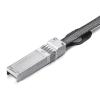 10Gtek 25G SFP28 to SFP28 Extender Cage with EEPROM on Cage Side, 3M Flat Cable in Nylon Jacket, 30AWG, 20cm view 2