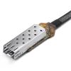 10Gtek 25G SFP28 to SFP28 Extender Cage with EEPROM on Cage Side, 3M Flat Cable in Nylon Jacket, 30AWG, 20cm view 3