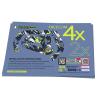 MC MOTOPARTS Headsets Protective Cover Decal Sticker 2 pcs Dynamic Color Compatible with Cardo Freecom 4X 2X view 4