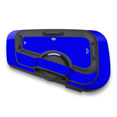 MC MOTOPARTS Headsets Protective Cover Decal Sticker 2 pcs Blue Compatible with Cardo Freecom 4X 2X
