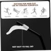 COOLHIYA 20pairs Glasses Ear Pads Silicone Eyeglass Ear Hooks Retainer Straps for Temple Tips Slip for Sunglasses view 3