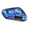 MC MOTOPARTS Headsets Protective Cover Decal Sticker 2 pcs Triangle Blue Compatible with Cardo Freecom 4X 2X view 4