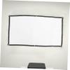 WOFASHPURET Foldable Projector Screen for Indoor and Outdoor Use Easy to Install High Contrast for Stunning for Home Theater Schools and Presentations view 3
