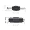 uxcell DC Power Connector Adapter, 5.5 x 2.1mm 5Pcs 12V Female to Female 5Pcs 12/24V Male to Male Power Jack Socket for LED Strip CCTV view 2