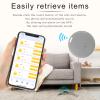 Konohan 5 Packs Portable GPS Tracking Mobile Tracking Anti Loss Smart Device Key Finder Locator GPS Finders Tracker Device for Pets Dog Cat Wallet Keychain Luggage, Alarm Reminder(Stylish) view 4
