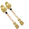 10pcs RG178 RP-SMA Female Pin to IPX u.fl IPEX Connector RF Pigtail Cable 10/15/20/30cm(20cm) view 1