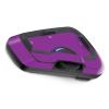 MC MOTOPARTS Headsets Protective Cover Decal Sticker 2 pcs Purple Compatible with Cardo Freecom 4X 2X view 3