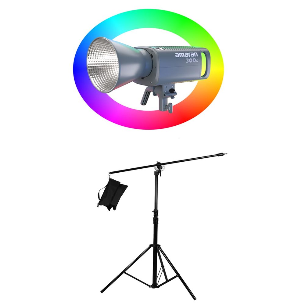 amaran 300c Video Light and Light Stand