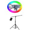 amaran 300c Video Light and Light Stand view 1