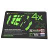 MC MOTOPARTS Headsets Protective Cover Decal Sticker 2 pcs Abstract Green Compatible with Cardo Freecom 4X 2X view 4