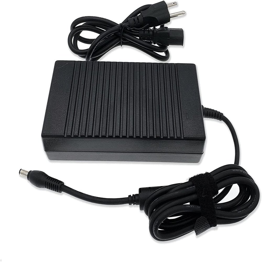 saschedross AC Adapter Replacement for StarTech TB3DK2DHV Thunderbolt 3 Dock Dual 4K Monitor TB3 Docking Station with DisplayPort HDMI 1080p VGA USB-A Ethernet 19VDC Power Supply Mains PSU, Black