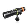 ORCATORCH D530V 1200 lumens 140 Degrees Diving Video Light & ORCATORCH 4.5inch Stainless Steel Bolt Snap Bundle view 2