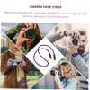 Veemoon Camera Neck Strap Ring Microfiber Shoulder Belt for Dslr and Mirrorless Cameras for Outdoor Sports and Travel Purple view 3
