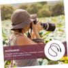 Veemoon Camera Neck Strap Ring Microfiber Shoulder Belt for Dslr and Mirrorless Cameras for Outdoor Sports and Travel Purple view 4