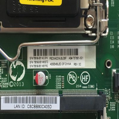 for 758190-001 for 800 G1 Motherboard 757681-001/757681-501 Mainboard