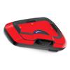 MC MOTOPARTS Headsets Protective Cover Decal Sticker 2 pcs Red Compatible with Cardo Freecom 4X 2X view 4