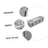 Homoyoyo Cable Organizer Holder Cable Storage Box Outlet Cover Box Cord Organizers Grey view 4