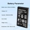 oliadeo TI-84 Plus CE Battery Replacement: for Texas Instruments TI Nspire CX II - TI Nspire CX CAS II - Part No 3.7L1200SPA, P11P35-11-N01 Li-ion Battery with Tools 3.7V view 2