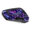 MC MOTOPARTS Headsets Protective Cover Decal Sticker 2 pcs Purple Abstract Compatible with Cardo Freecom 4X 2X view 3