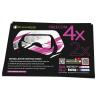 MC MOTOPARTS Headsets Protective Cover Decal Sticker 2 pcs Cyber Pink Compatible with Cardo Freecom 4X 2X view 4
