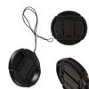 BudgetBundles US 3-6 Pcs 58mm Front Lens Cap Cover with Cap Keeper for Canon, Nikon, Others (6 Pack,46mm) view 2