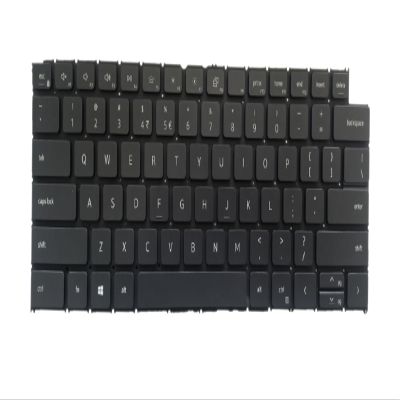 for Dell Model Type: P125F003 Backlit Black Keyboard, UI Layout