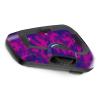 MC MOTOPARTS Headsets Protective Cover Decal Sticker 2 pcs Purple Dot Compatible with Cardo Freecom 4X 2X view 4