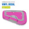 MC MOTOPARTS Headsets Protective Cover Decal Sticker 2 pcs Pink Compatible with Cardo Freecom 4X 2X view 2