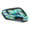MC MOTOPARTS Headsets Protective Cover Decal Sticker 2 pcs Blue Yellow Line Compatible with Cardo Freecom 4X 2X view 3