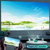 ksbaby Mini Projector WiFi Home Theater Portable Projector, Phones Can Be Connected to The Movie Projector Via WiFi or Via Data Cable, Compatible With Smartphone/ Tablet/ Laptop/ TV Stick/ USB Drive view 2