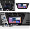 PLOKM 9'' Touchscreen DVD Player, GPS Sat Navigation with Android 12.0 Car Stereo Radio for P-Rius Plus V Alpha 2012-2017 with 4G 5G WiFi SWC DSP Carplay M700S view 2