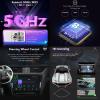 PLOKM 9'' Touchscreen DVD Player, GPS Sat Navigation with Android 12.0 Car Stereo Radio for P-Rius Plus V Alpha 2012-2017 with 4G 5G WiFi SWC DSP Carplay M700S view 4