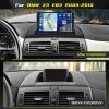2+64G for 2006 BMW X3 E83 2004-2010 Hikity Android 15 Car Stereo with Wireless Carplay Android Auto, 9 Inch Touch Screen Radio GPS HiFi WiFi Bluetooth FM RDS DSP SWC Backup Camera Mic view 2