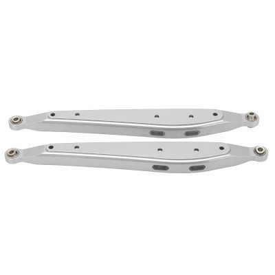 Durable Aluminum Rear Arm Upgrade for Axial RBX10, RC Accessories Easy Installation(Silver)