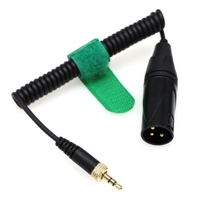 HangTon Receiver Audio Cable for Sennheiser EK500 G4 Sony UWP D21 URX Deity to C300 XF605 Sony FX9 Camera Sound Devices Mixer, Locking 3.5mm 1/8" to XLR 3 Pin