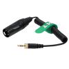HangTon Receiver Audio Cable for Sennheiser EK500 G4 Sony UWP D21 URX Deity to C300 XF605 Sony FX9 Camera Sound Devices Mixer, Locking 3.5mm 1/8" to XLR 3 Pin view 3