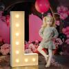 Marquee Letters 3 Feet Tall 3FT Large Light Up Letters L for Backdrop Big Marry Me Sign Birthday Party Decorations Engagement Party Pre-Cut Foam Board view 1